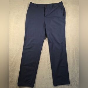 Jos. A. Bank Traveler Slim Fit Blue Pants 35X30